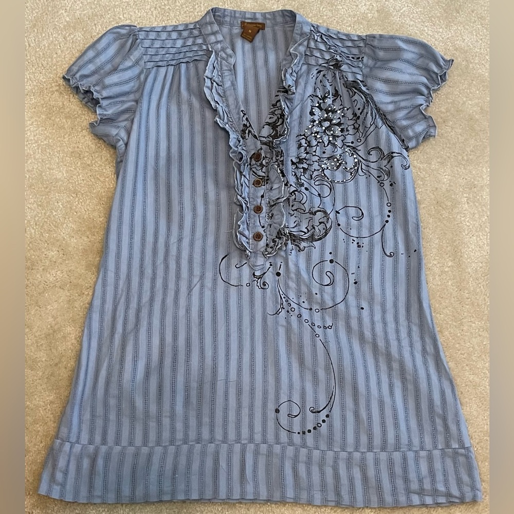 Copper Key - Top - V Neck Line - Size Medium